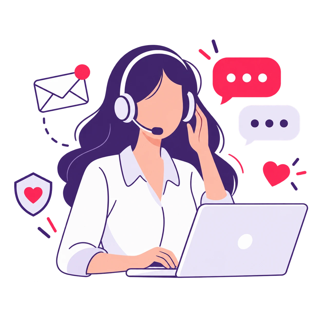 A friendly WeWeb support specialist